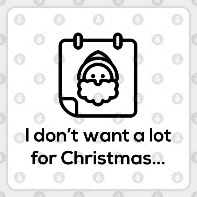 All I Want For Christmas Sticker by Rivenfalls